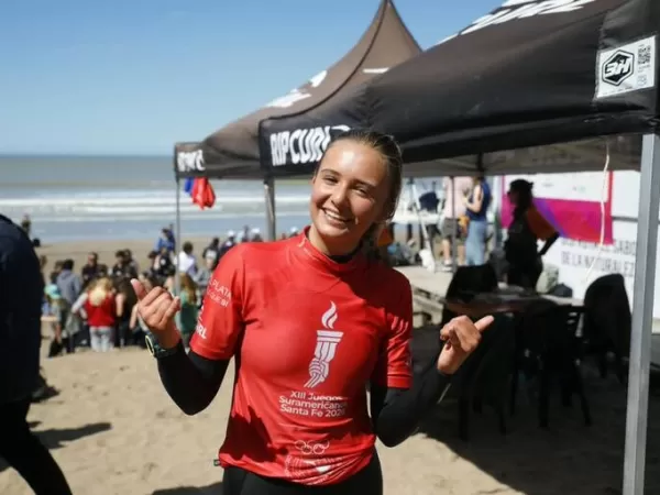 Isabella Assmann gan&oacute; la medalla de oro en bodyboard del surf suramericano