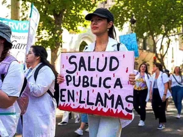 Realizan la Marcha Federal por la Salud