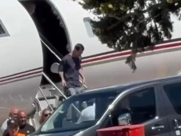 Lionel Messi lleg&oacute; a Rosario para reunirse con su familia