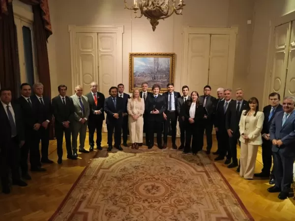Milei recibió a los gobernadores