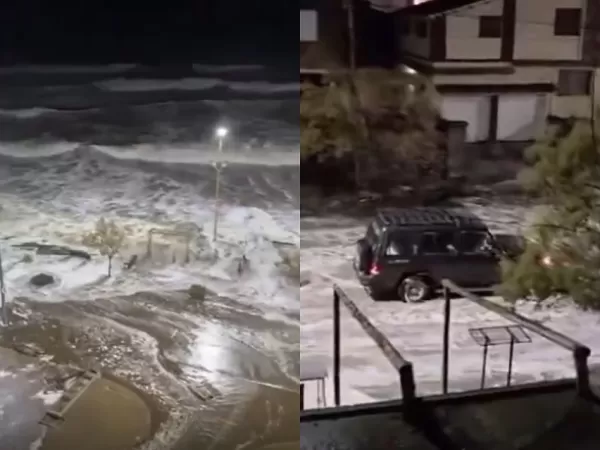 Olas de 7 metros, inundaciones y destrozos fue lo que provoc&oacute; la ciclog&eacute;nesis en la Costa Atl&aacute;ntica