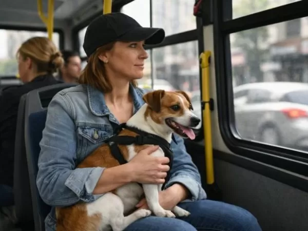 Habilitan el traslado de perros y gatos en colectivos