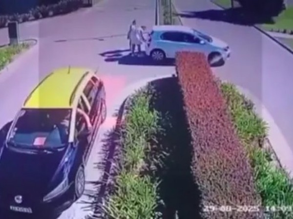 Turistas pidieron un DiDi para ir a un country y el chofer escapó con sus valijas