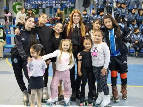 Magdalena Sierra inaugur&oacute; obras en un club y en un polideportivo municipal de Villa Corina