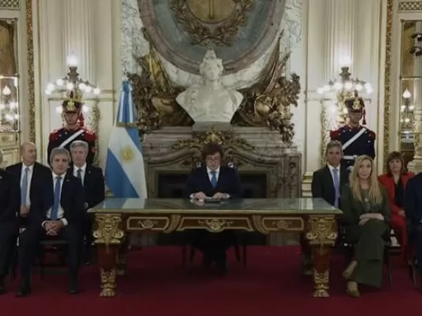 Milei anunci&oacute; en cadena nacional la reforma del BCRA: &ldquo;Terminar&aacute; la estafa de falsificar dinero para financiar a la pol&iacute;tica&rdquo;