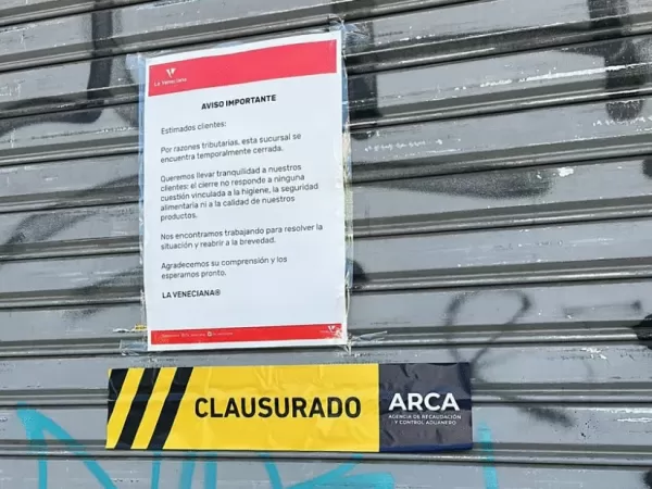 Clausuraron la sucursal de una conocida helader&iacute;a