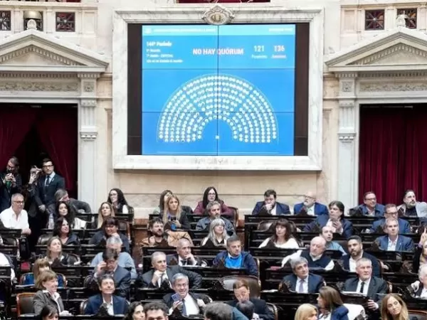 El oficialismo logr&oacute; quorum en Diputados para debatir discapacidad, morosidad y propiedad privada
