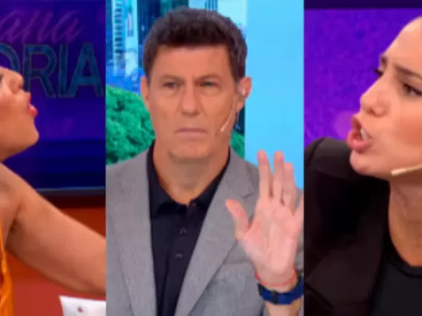 Fernanda Callej&oacute;n y Cinthia Fern&aacute;ndez casi se van a las manos en vivo y Seeber tuvo que frenarlas
