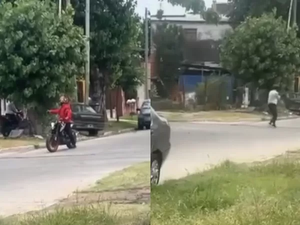 Se resisti&oacute; a que le robaran la moto, le dispararon a quemarropas y se salv&oacute; de milagro