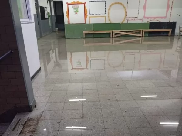 Reclamo por el deterioro de un polo educativo