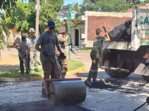 El Municipio avanza con los trabajos de bacheo