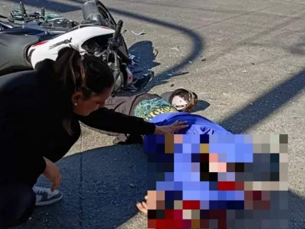 Un motociclista result&oacute; herido tras un choque