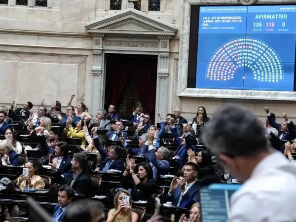 Diputados aprob&oacute; la reforma laboral y el proyecto volver&aacute; al Senado
