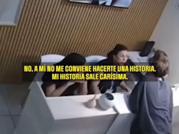 Sofía “Jujuy” Jiménez protagonizó una fuerte discusión en un spa por un canje