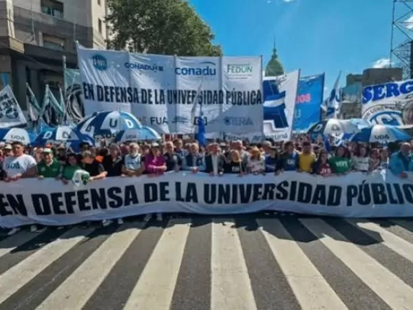 Docentes universitarios vuelven a las medidas de fuerza por el financiamiento educativo