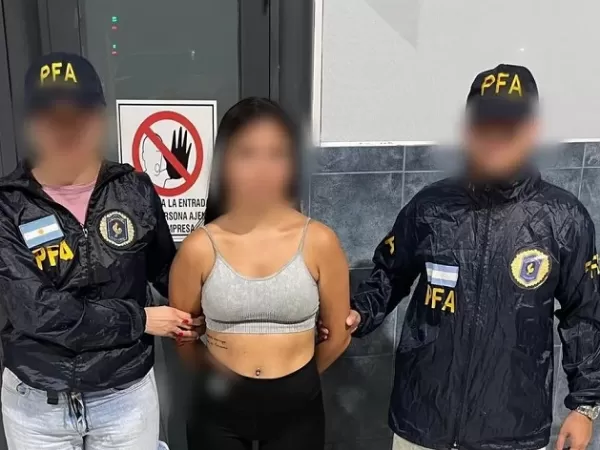 Detuvieron a "La cajera hot"