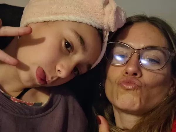 Roc&iacute;o Igarz&aacute;bal se emocion&oacute; con el festejo de los 10 a&ntilde;os de su hija Lupita