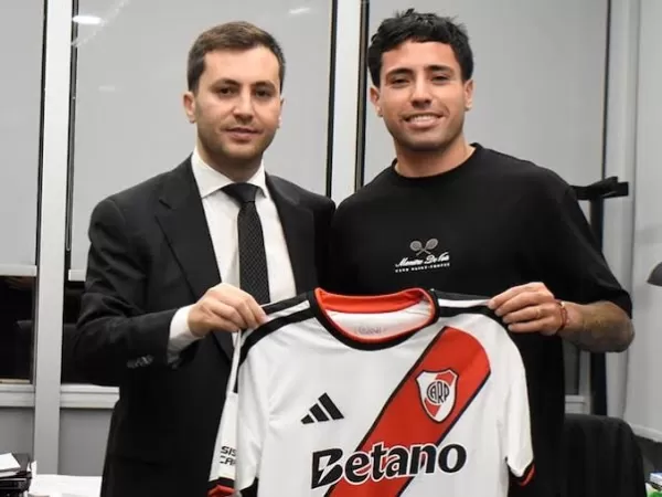 River present&oacute; a Francisco Ortega como nuevo refuerzo tras acordar el pase de Thiago Almada