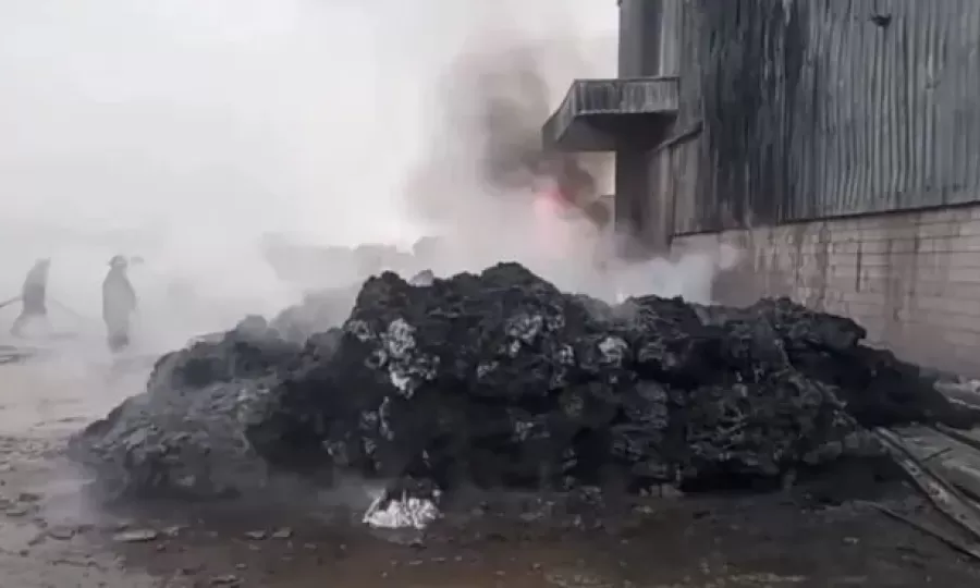 Se incendi&oacute; una f&aacute;brica en el mismo predio de la explosi&oacute;n de noviembre