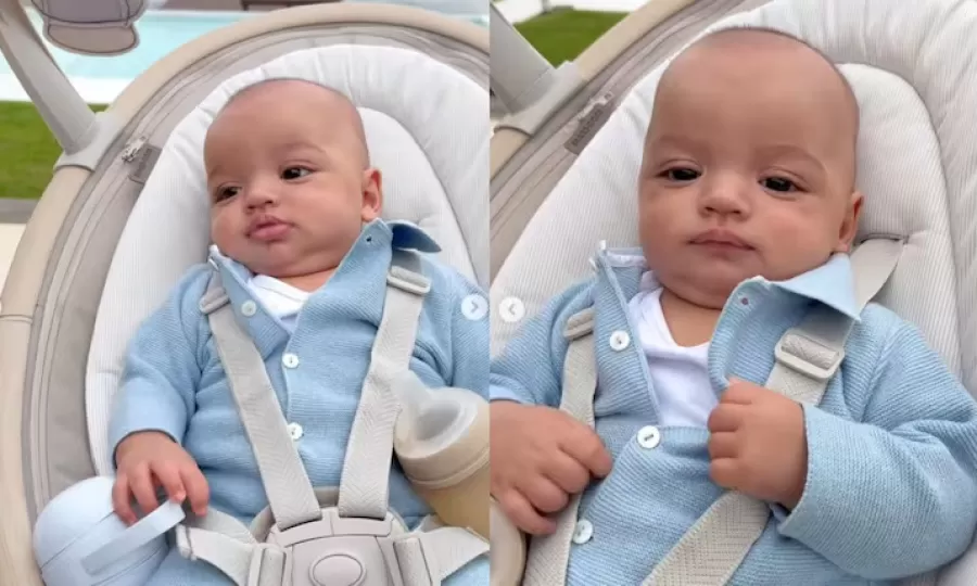 Roc&iacute;o Marengo public&oacute; fotos de su beb&eacute; Isidro y causaron sorpresa por su gran parecido con Eduardo Fort