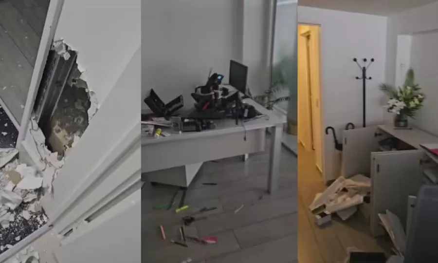 Atacaron el sindicato de uno de los jefes de la CGT y destrozaron su despacho