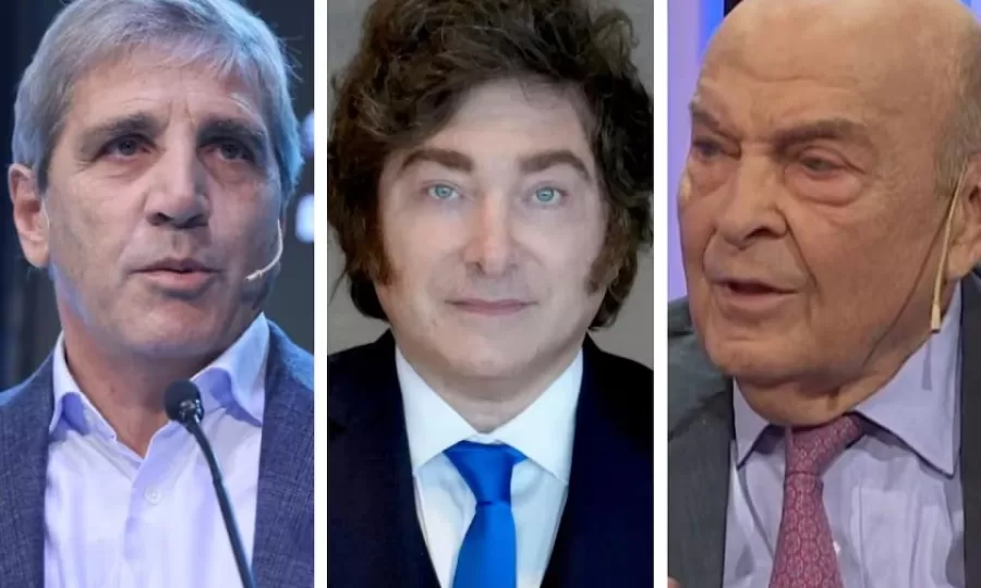 Cavallo pidi&oacute; levantar el cepo al d&oacute;lar y Luis Caputo lo cruz&oacute; con dureza