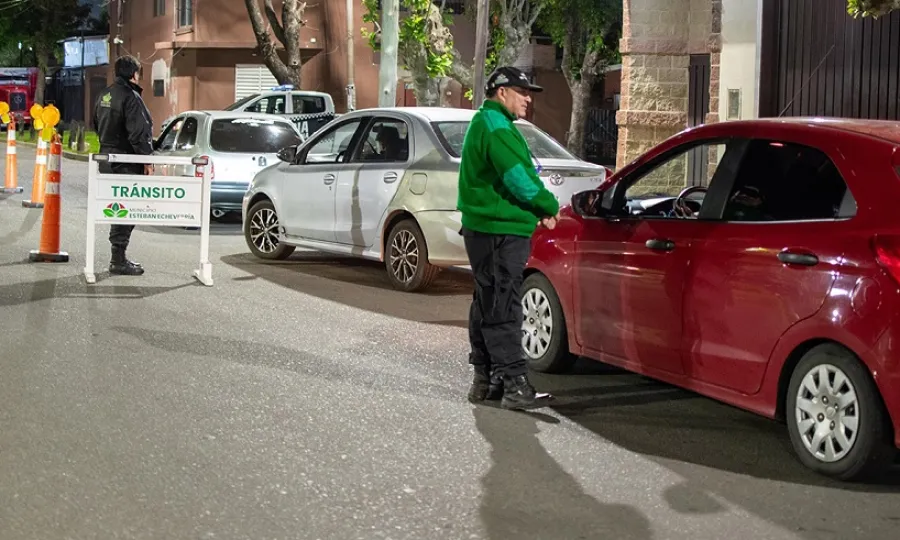 Operativos de seguridad y control vehicular en Monte Grande