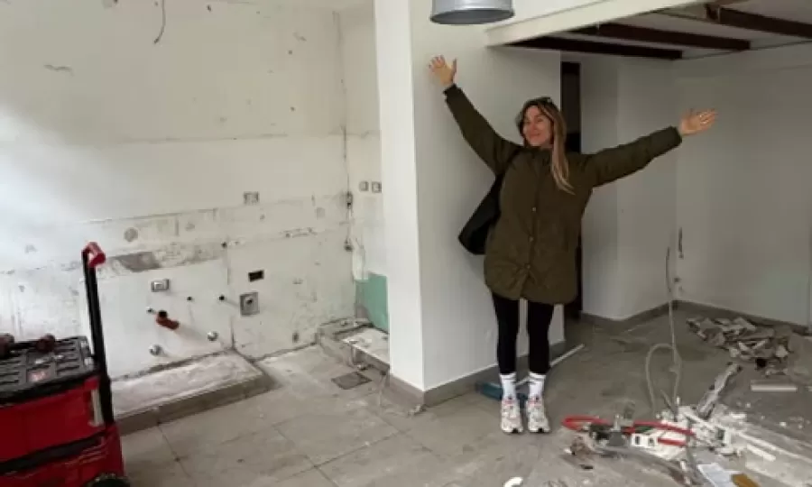 Jimena Bar&oacute;n mostr&oacute; las refacciones de su nueva casa