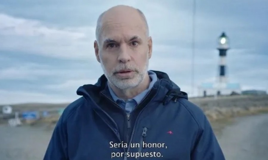 El jefe de Gobierno porteño lanzó su campaña con un video desde Santa Cruz.