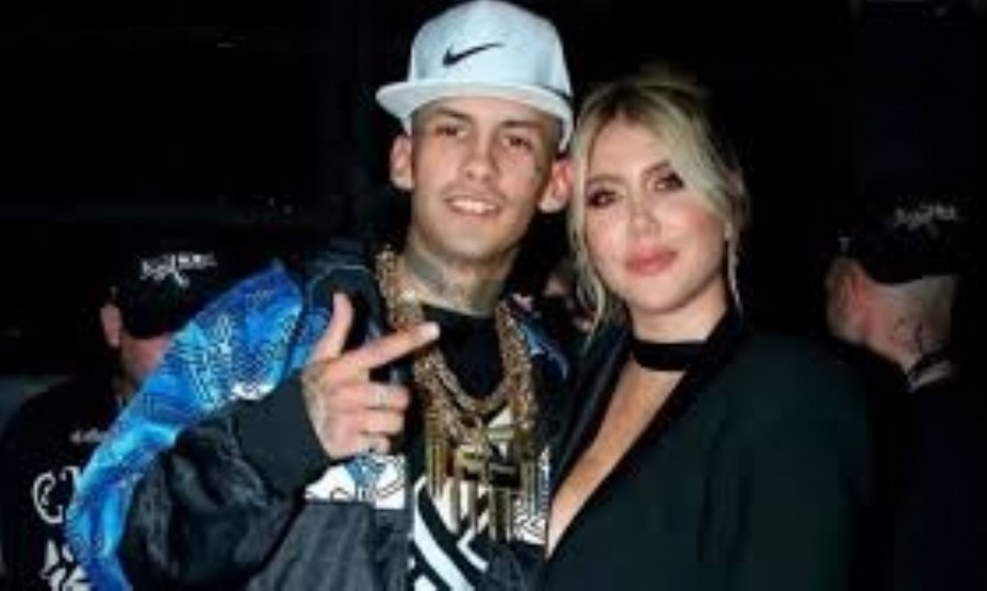Wanda Nara y L-Gante .