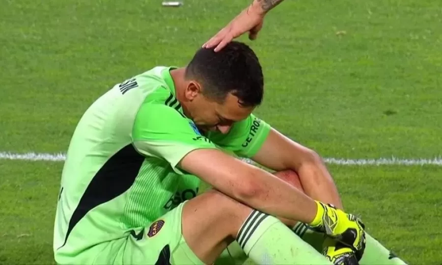 Se lesion&oacute; Agust&iacute;n Marches&iacute;n y podr&iacute;a perderse el debut en la Copa Libertadores