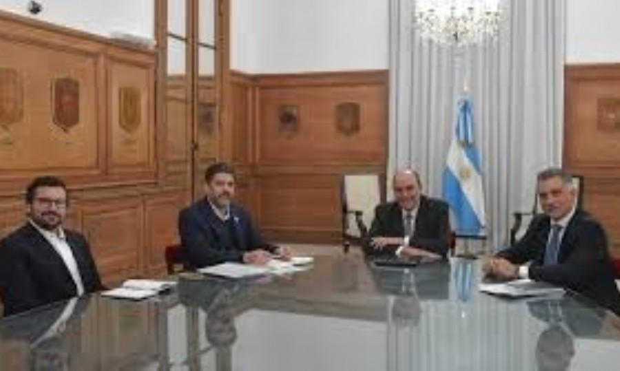Encuentro en Casa Rosada.