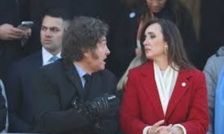 Javier Milei llamó "traidora" a Victoria Villarruel.