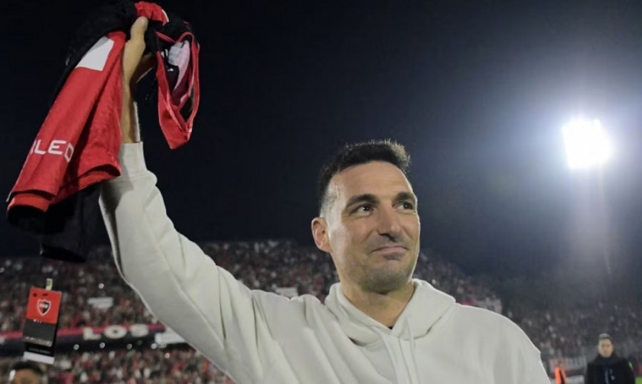 Lionel Scaloni, DT de la Selección argentina.