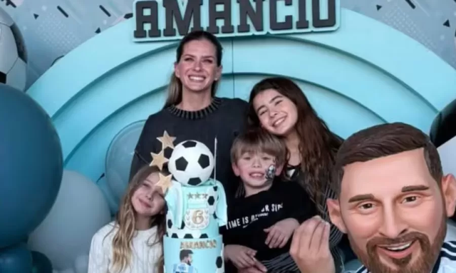 La China Su&aacute;rez mostr&oacute; el festejo de cumplea&ntilde;os de Amancio con tem&aacute;tica de la Scaloneta