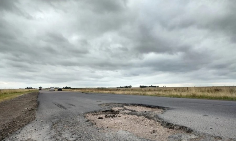 Reclamos por la falta de mantenimiento en las rutas.