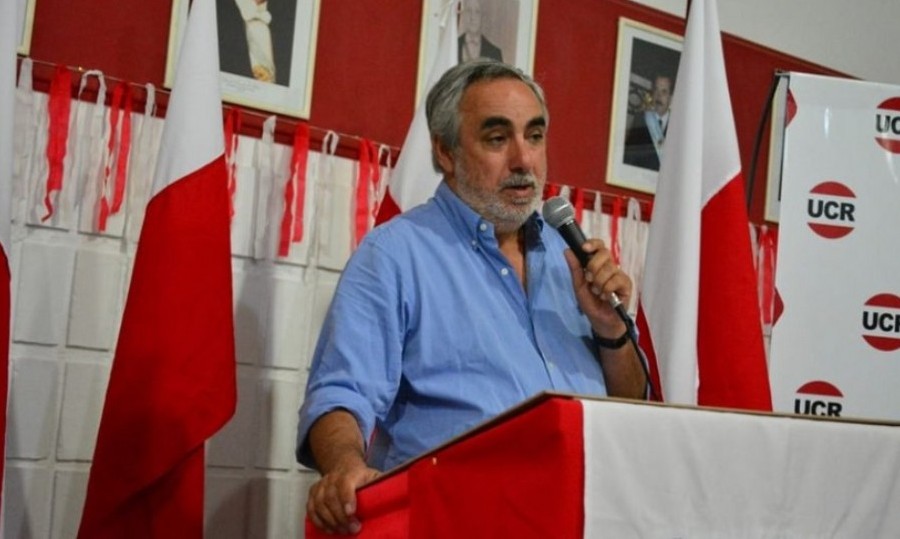 El titular del Comité de la UCR bonaerense, Miguel Fernández.