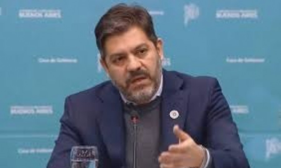 El ministro de Gobierno de Axel Kicillof, Carlos Bianco.