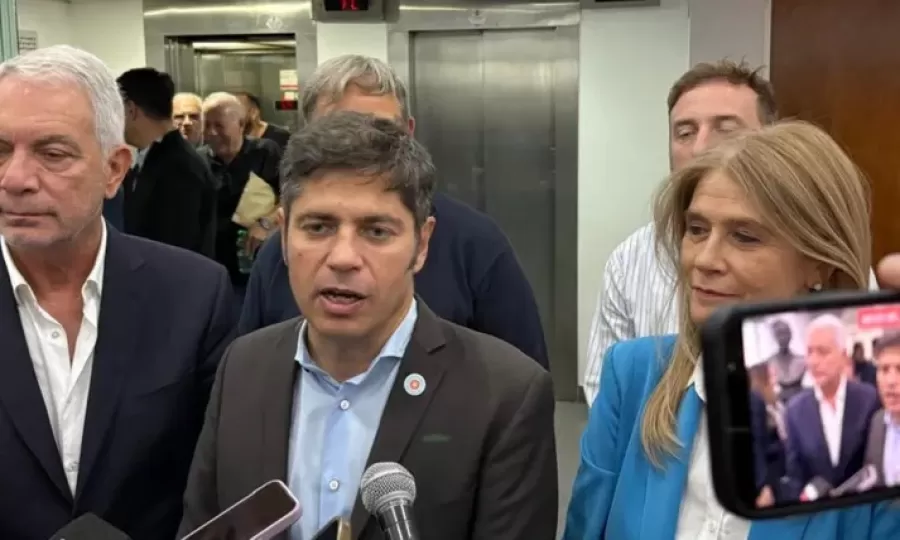 Axel Kicillof asumi&oacute; como l&iacute;der del PJ bonaerense y asegur&oacute; que "el peronismo tiene vocaci&oacute;n de gobernar el pa&iacute;s"