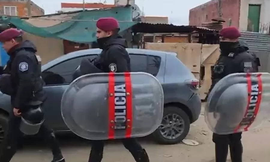 Demolieron un b&uacute;nker narco en el barrio Acuba