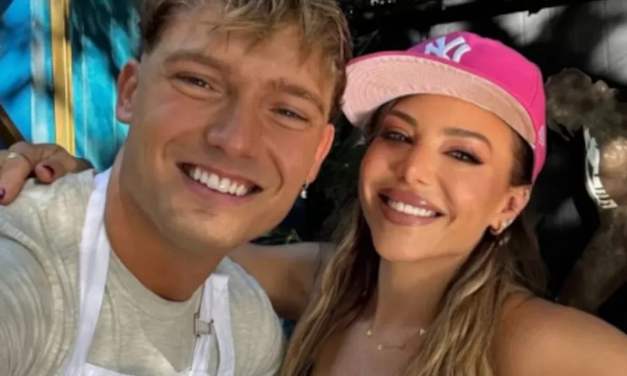 Evangelina Anderson se mostró en la casa de Ian Lucas tras los rumores de romance