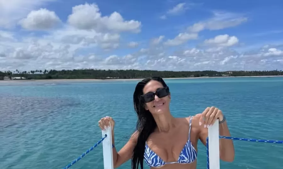 Silvina Escudero impactante desde Brasil