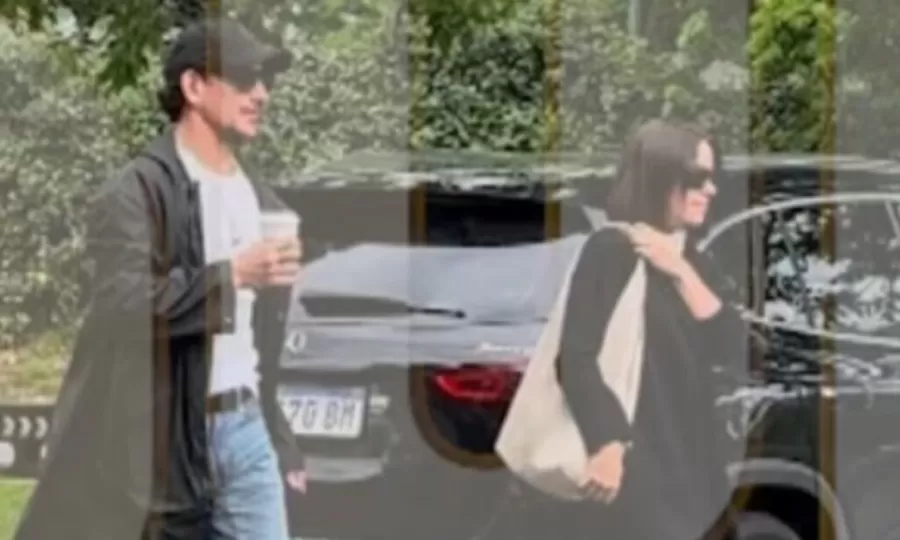 Se viralizó la primera foto de Nicolás Vázquez y Dai Fernández como pareja