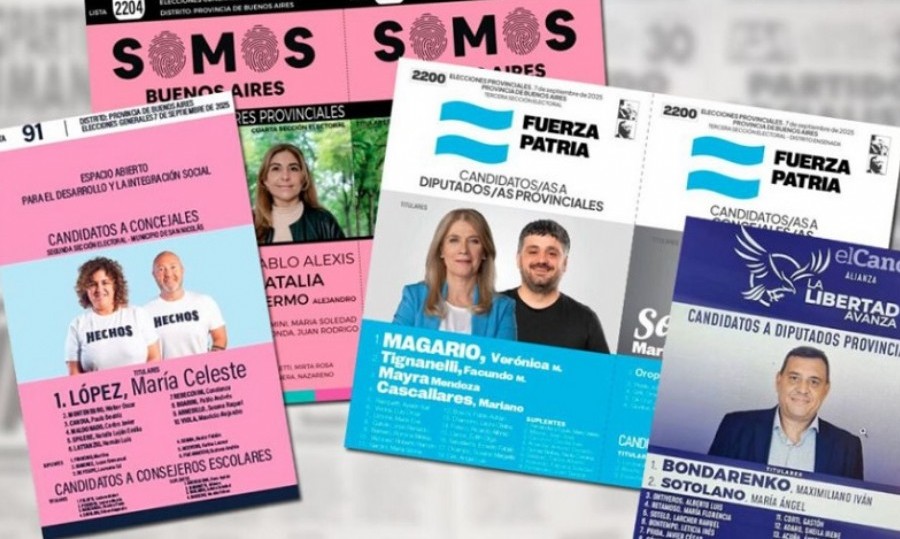 La Justicia bonaerense suspendió el artículo que restringía las fotografías en las boletas partidarias.