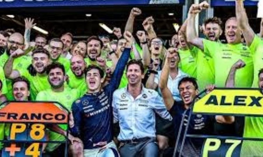 El corredor argentino avanzó una posición desde su largada y sumó puntos para su equipo Williams Racing.