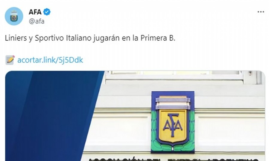 El ente que regula el fútbol argentino publicó el boletín oficial con esta sorpresiva información.