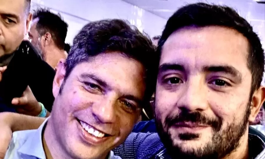 Balladares junto a Kicillof