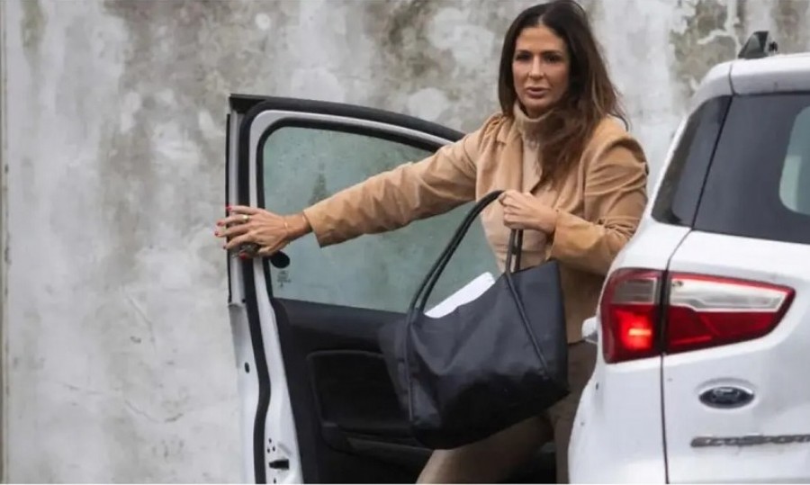 La jueza Makintach, en su último día en los Tribunales de San Isidro.