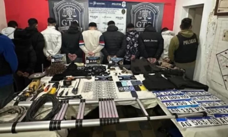 27 allanamientos y 11 personas detenidas