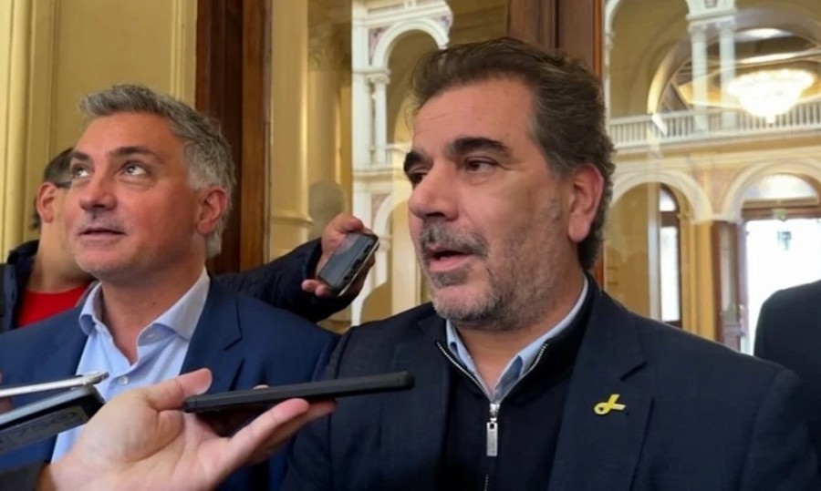 Sebastián Pareja y Cristian Ritondo.